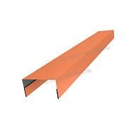 Планка крышки забора 60мм 35х65 х 3000 (VikingMP E-20-8004-0.5)