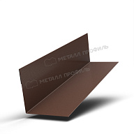 Планка угла внутреннего 115х115х2000 (VALORI-20-Brown-0.5)