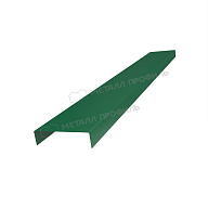 Планка декоративная на столб 60мм 17х62 х 3000 (ПЭД-01-6005\6005-0.45)