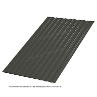 Профлист МЕТАЛЛ ПРОФИЛЬ С-8x1150-A (ПЭ-01-7022-0,45)