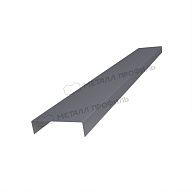 Планка декоративная на столб 60мм 17х62 х 2500 (VALORI-20-Grey-0.5)