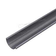 Желоб водосточный МЕТАЛЛ ПРОФИЛЬ Foramina Freeze D125х3000 Grey