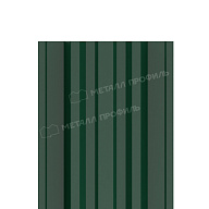 Штакетник металлический МЕТАЛЛ ПРОФИЛЬ TRAPEZE-T 16,5х118 (ПЭ-12-6005-0.45)