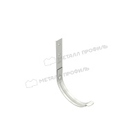 Держатель желоба карнизный МЕТАЛЛ ПРОФИЛЬ Foramina PUR D150х165 Ral 9010