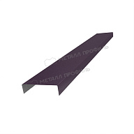 Планка декоративная на столб 40мм 20х42 х 3000 (VALORI-20-Violet-0.5)