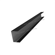 Планка стойки забора 40мм 30х40 х 2500 (VikingMP-01-9005-0.45)