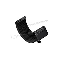 Соединитель желоба МЕТАЛЛ ПРОФИЛЬ PURMAN BLACK EDITION D125 Ral 9005