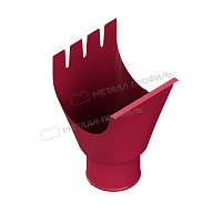 Воронка выпускная МЕТАЛЛ ПРОФИЛЬ Foramina PUR D125/100 Ral 3005